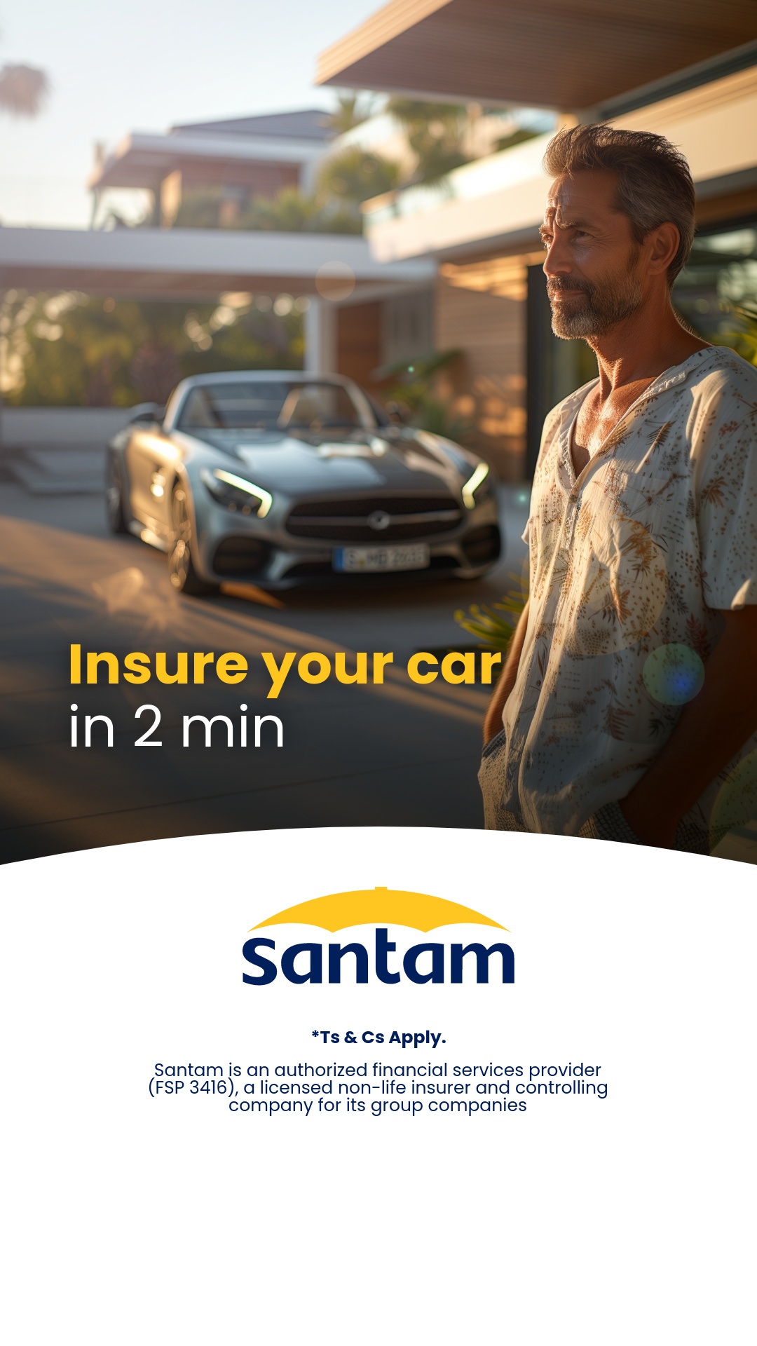 Santam Insurance Facebook ad