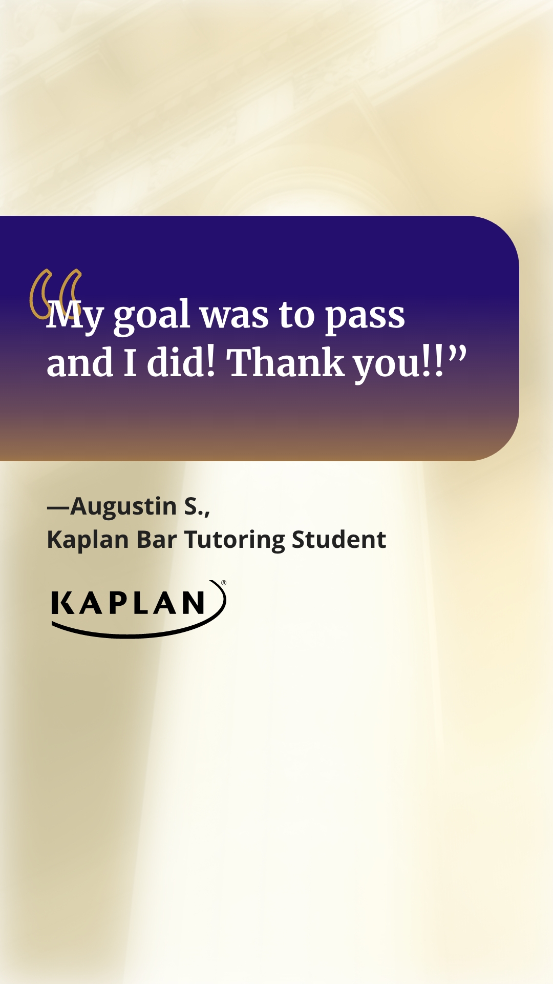 Kaplan Legal Facebook ad from Sep 10, 2026