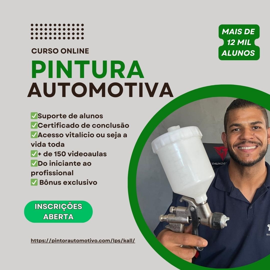 Pintura automotiva passo a passo Facebook ad