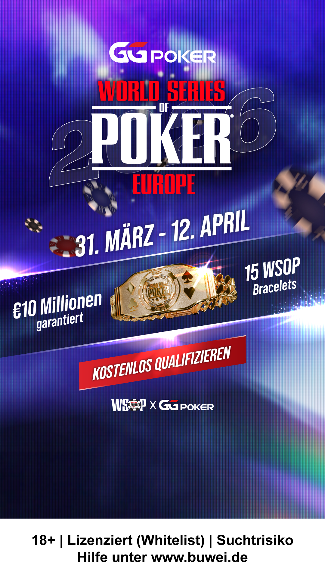 GGPoker Deutschland Facebook ad