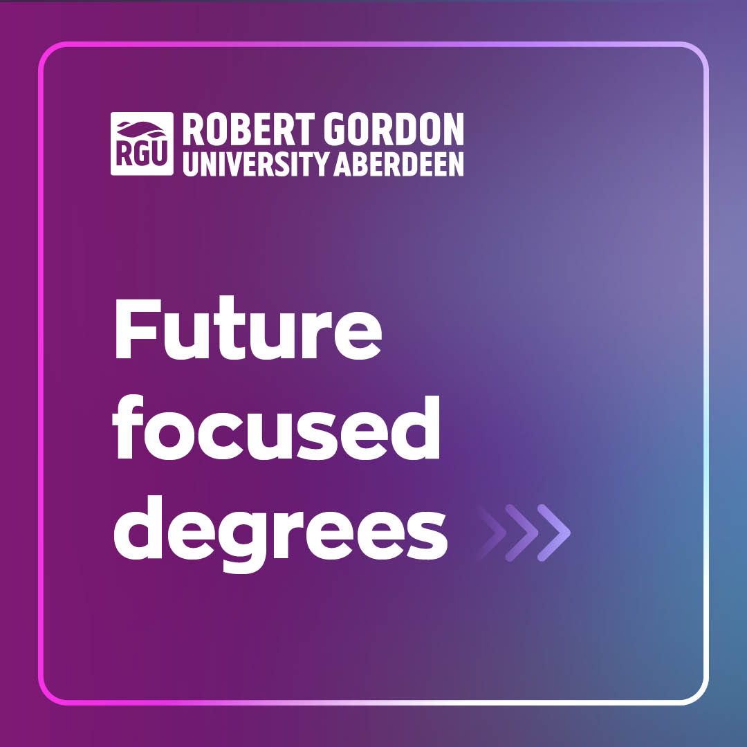 Robert Gordon University Facebook ad