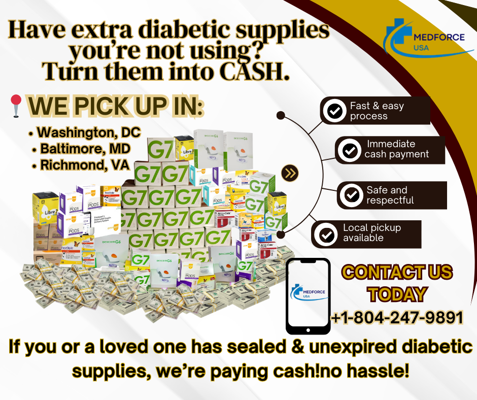 Cash 4 Diabetic Supplies  Facebook ad