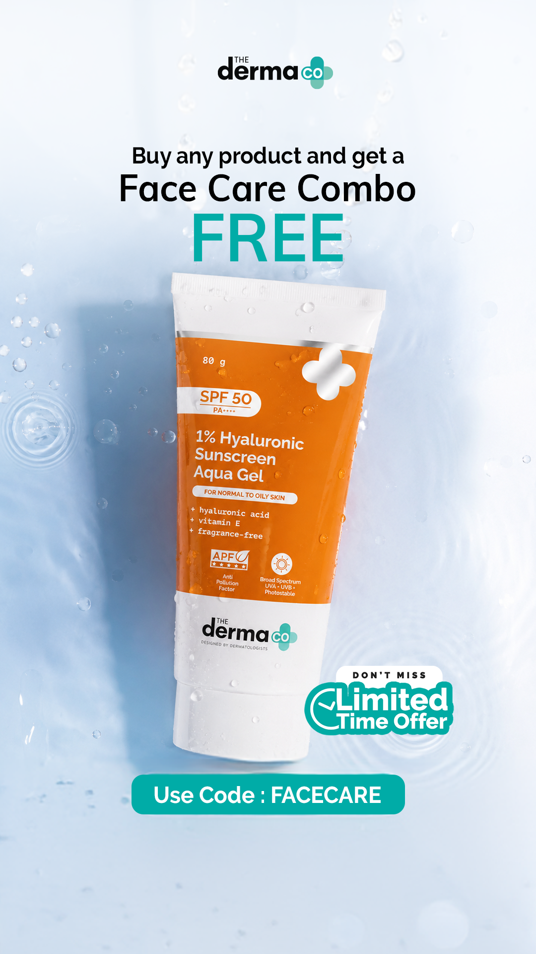 The Derma Co. Facebook ad
