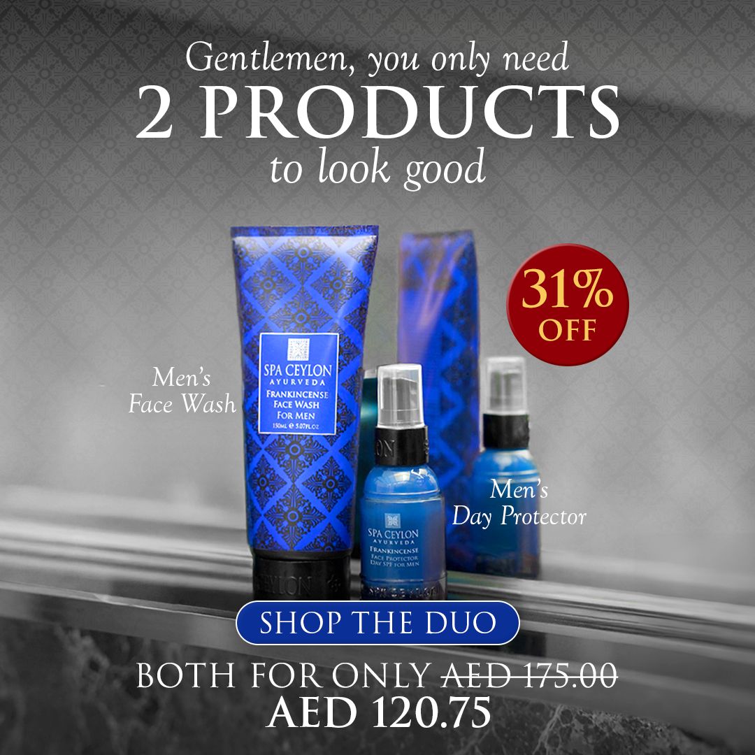 Spa Ceylon UAE Facebook ad