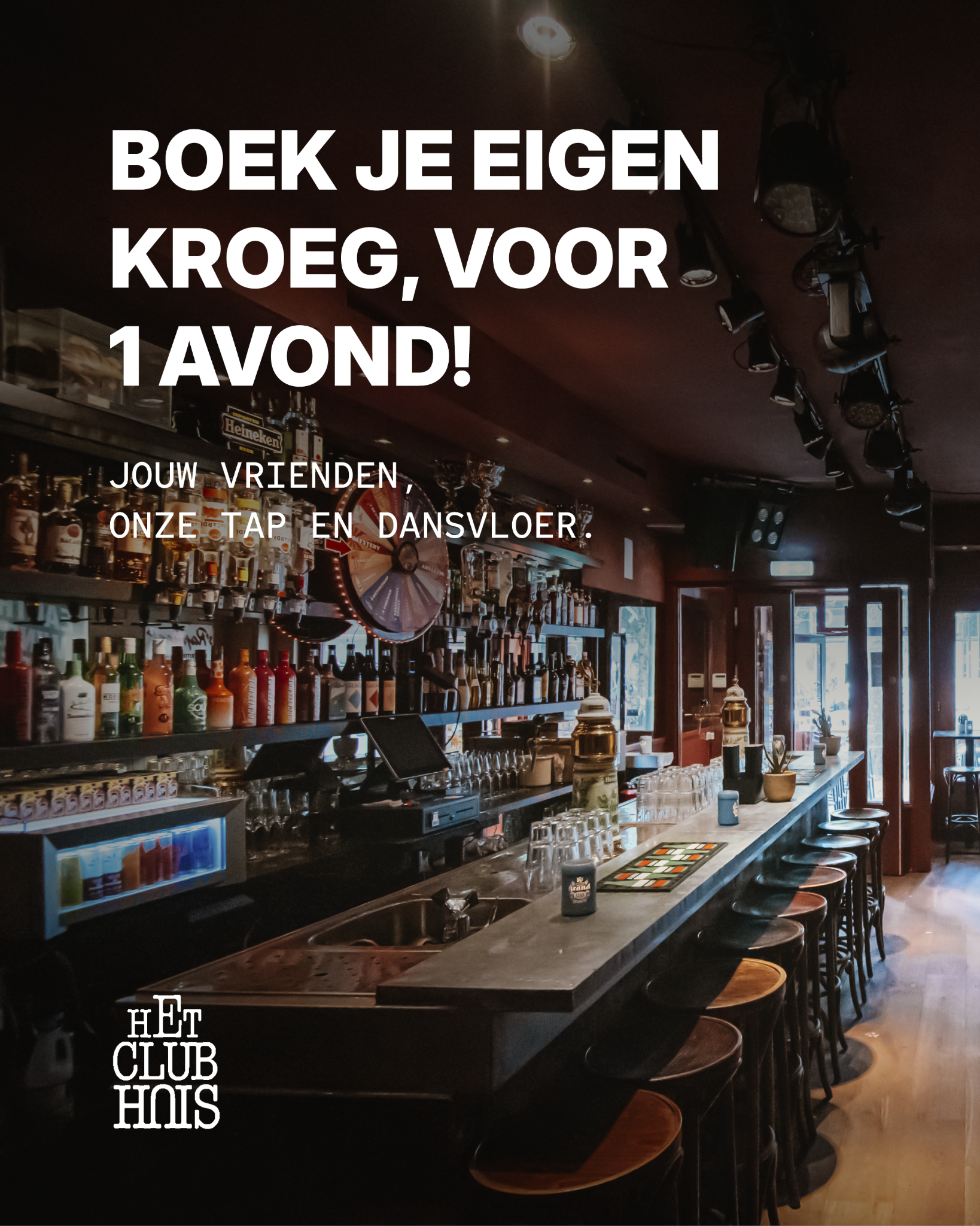 Clubhuis Hilversum Facebook ad from Jun 3, 2026