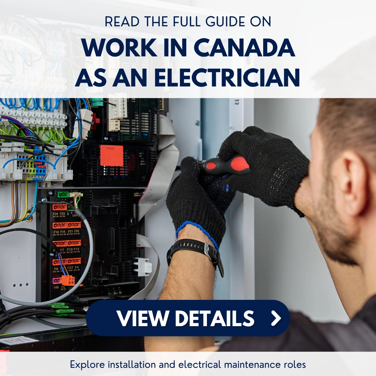 Work & Career Updates Facebook ad: Read The Full Guide On Work in Canada as an Electrician