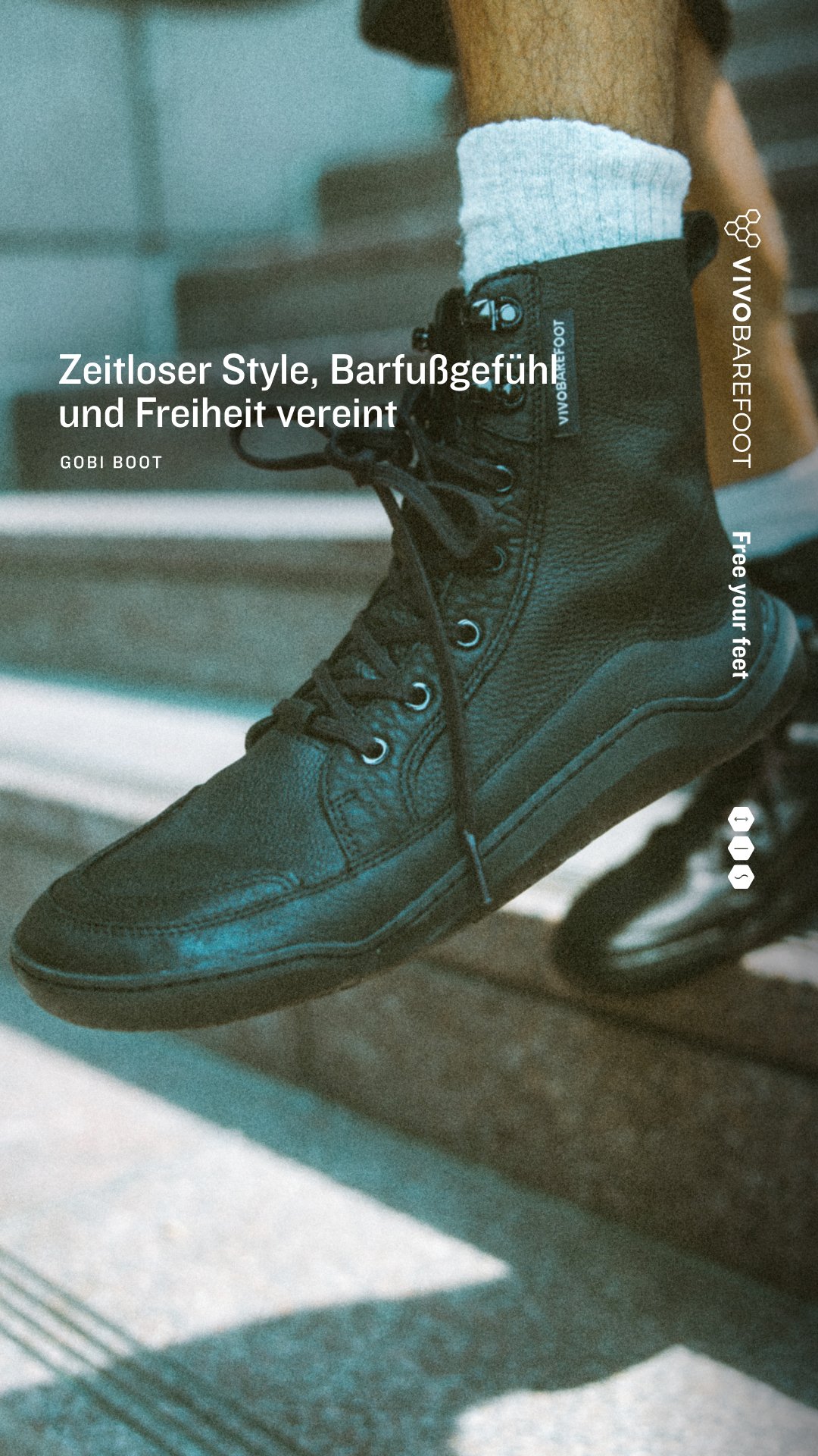 Vivobarefoot Facebook ad