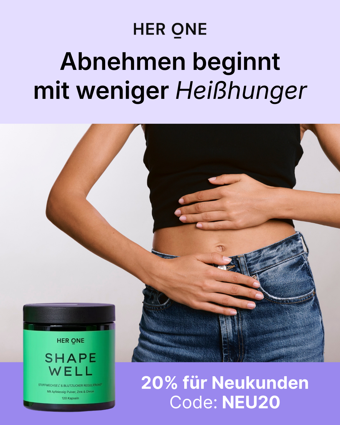 HER ONE Facebook ad
