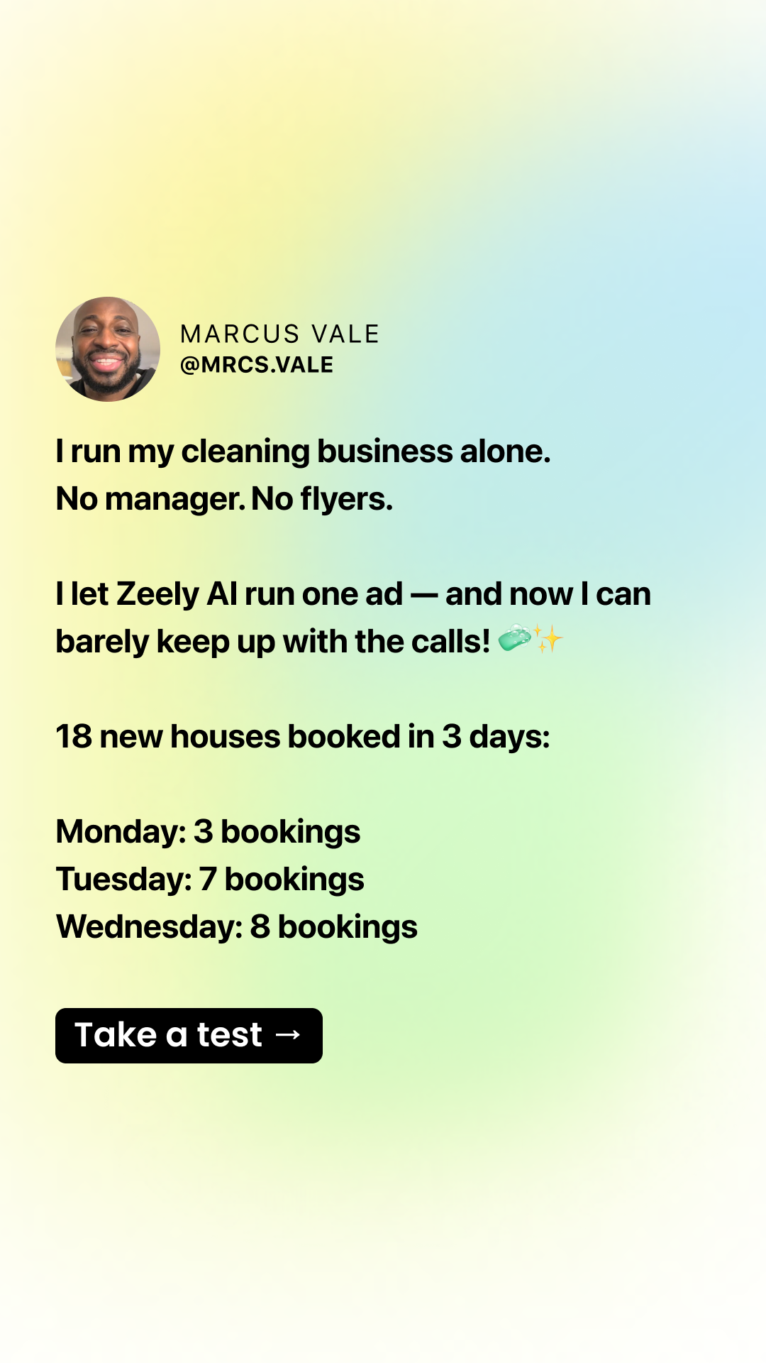 Zeely Facebook ad
