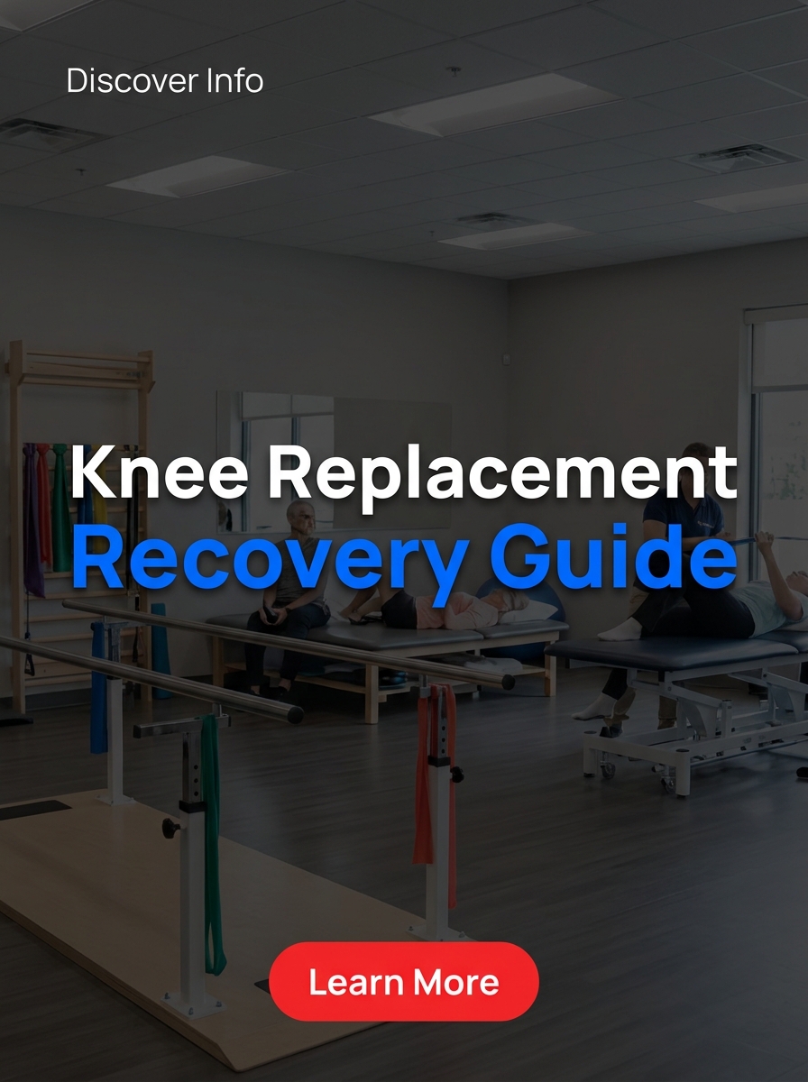 Drive Sense Facebook ad: Understanding the Knee Replacement Recovery.