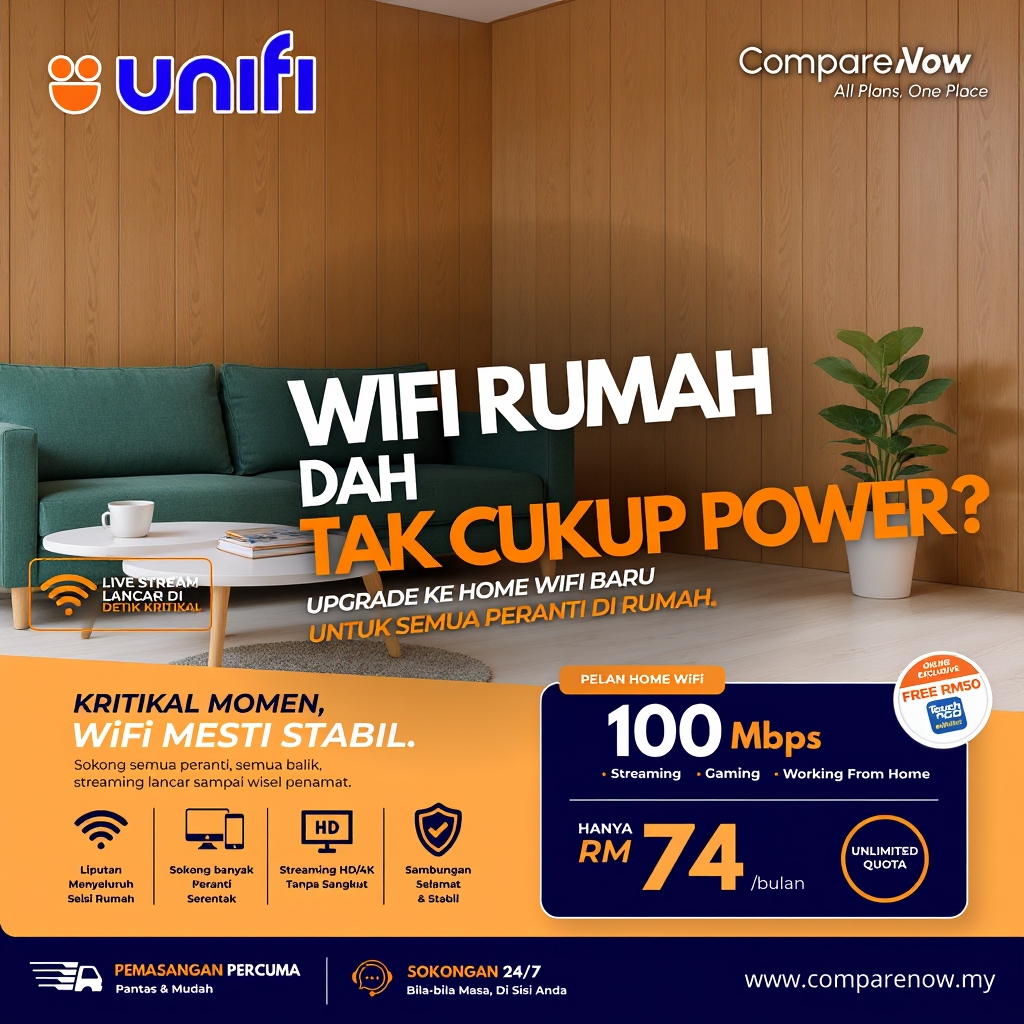 Compare Now Facebook ad