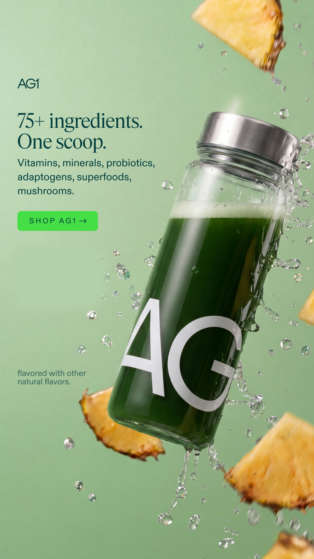 AG1 by Athletic Greens Facebook ad