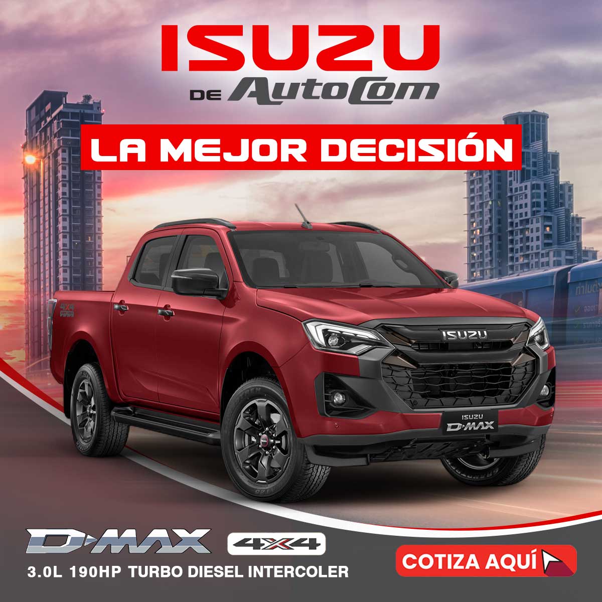 Isuzu Guatemala Facebook ad