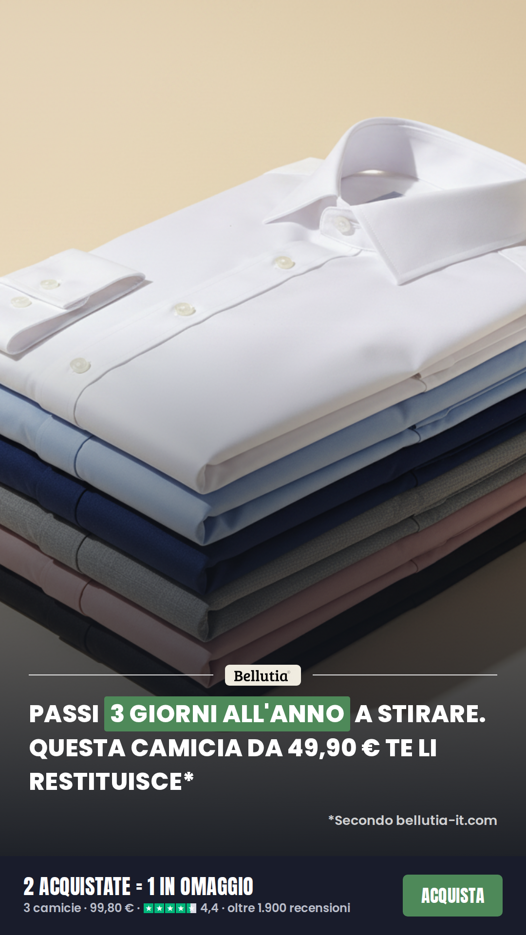 Bellutia Italia Facebook ad