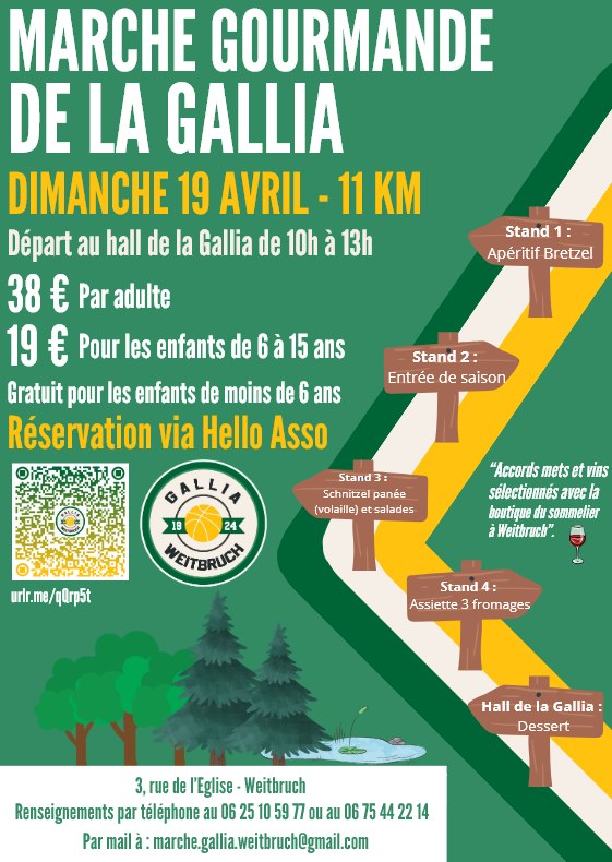 ASC Gallia Weitbruch Facebook ad: Marche Gourmande - Edition 2026