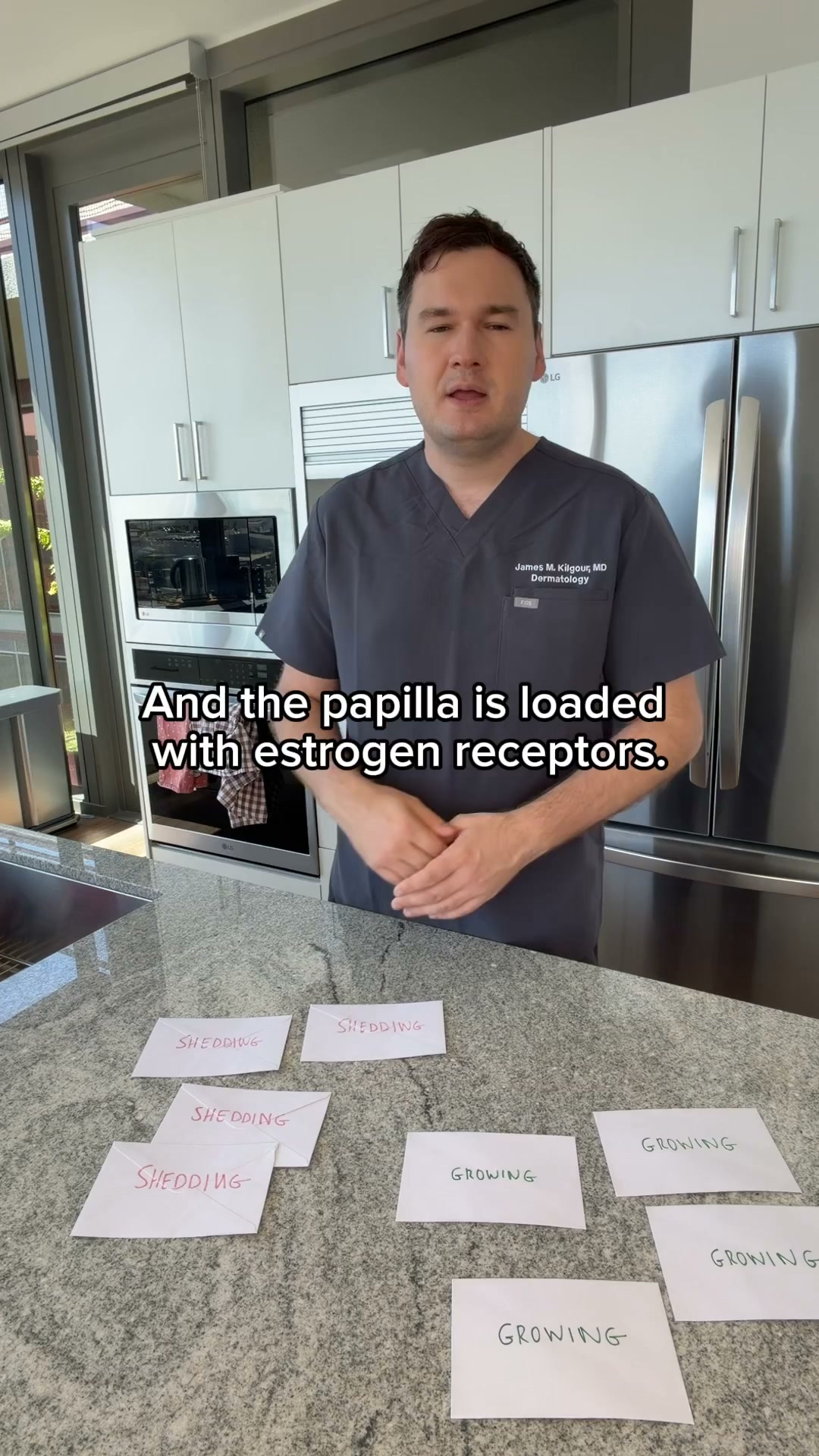 James Kilgour, MD Facebook ad: Estrogen and hair loss