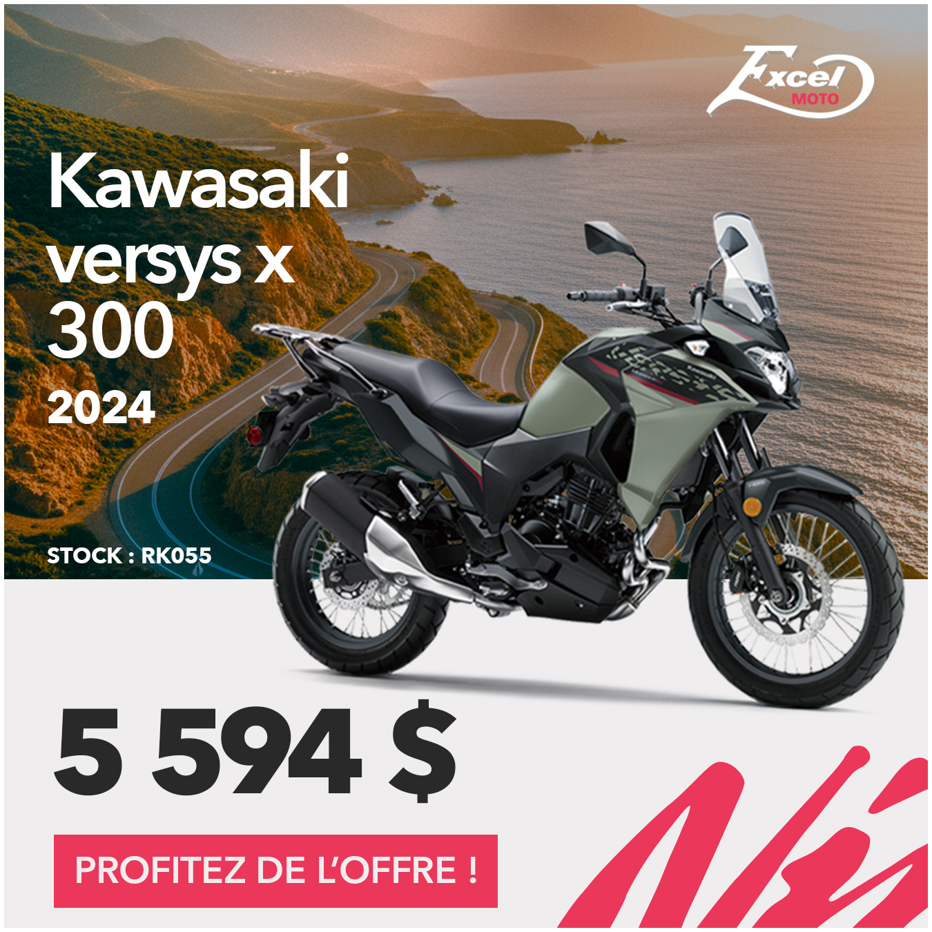 Excel Moto Facebook ad