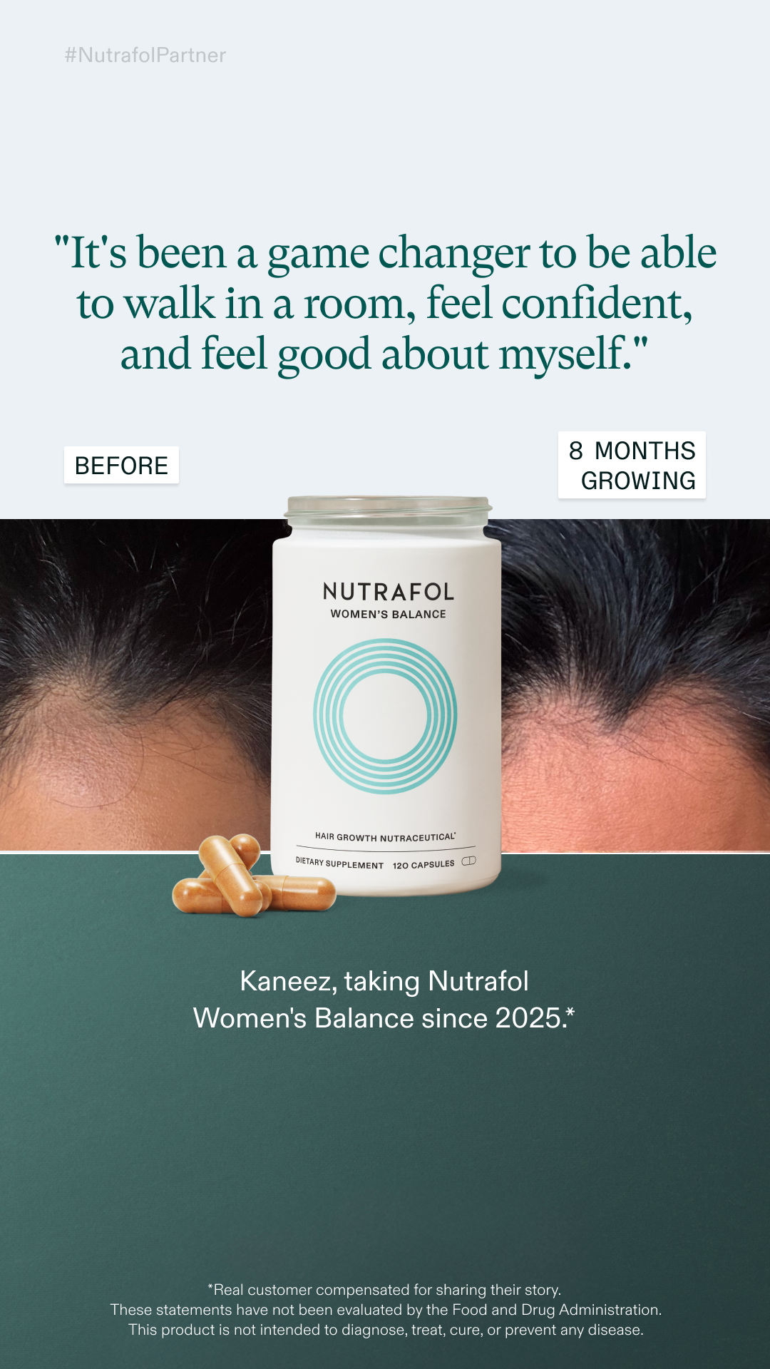 Nutrafol Facebook ad