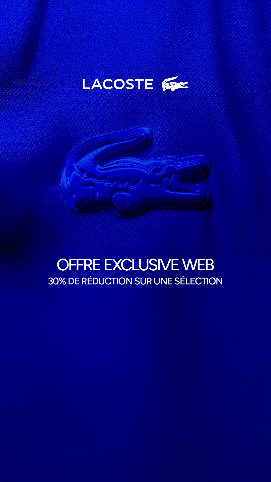 Lacoste Facebook ad