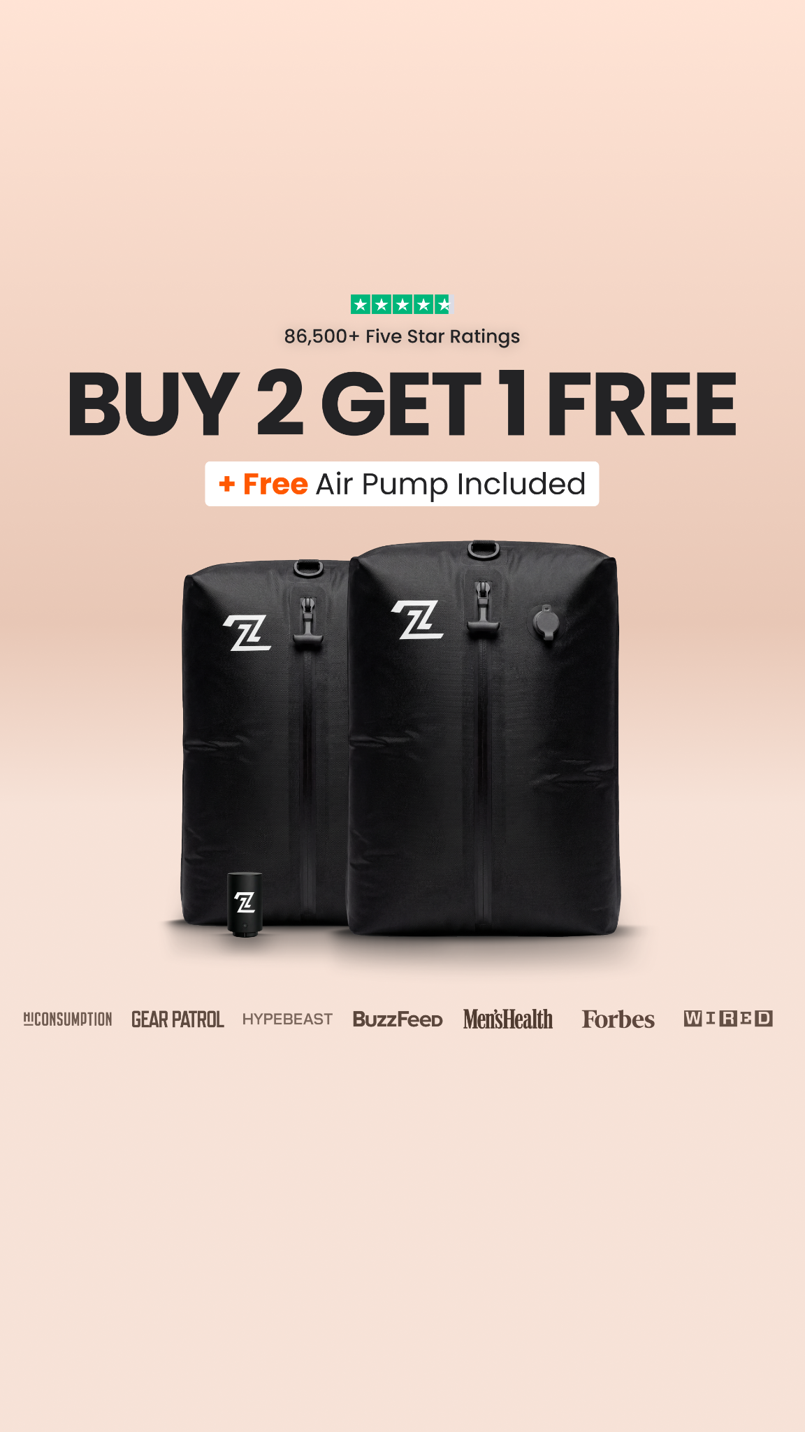 2packbag Facebook ad