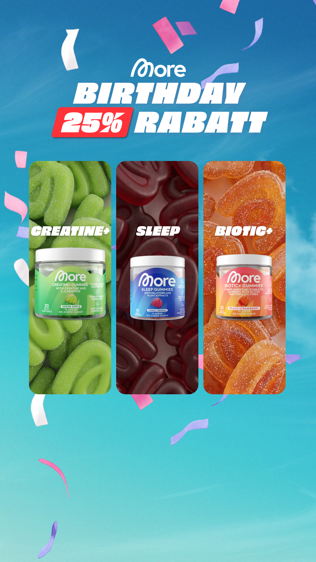 MORE Nutrition Facebook ad