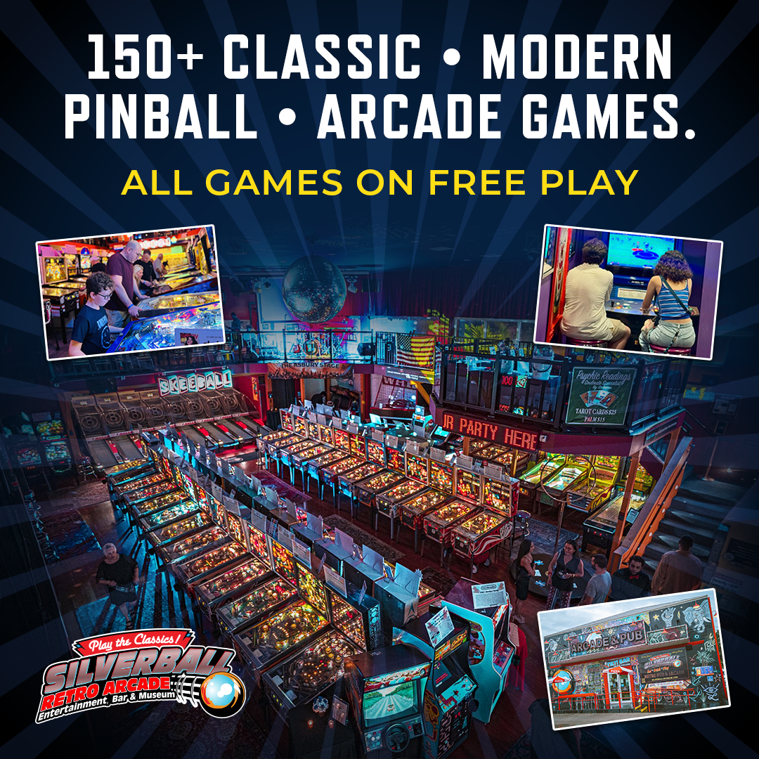 Silverball Retro Arcade - Delray Beach Facebook ad