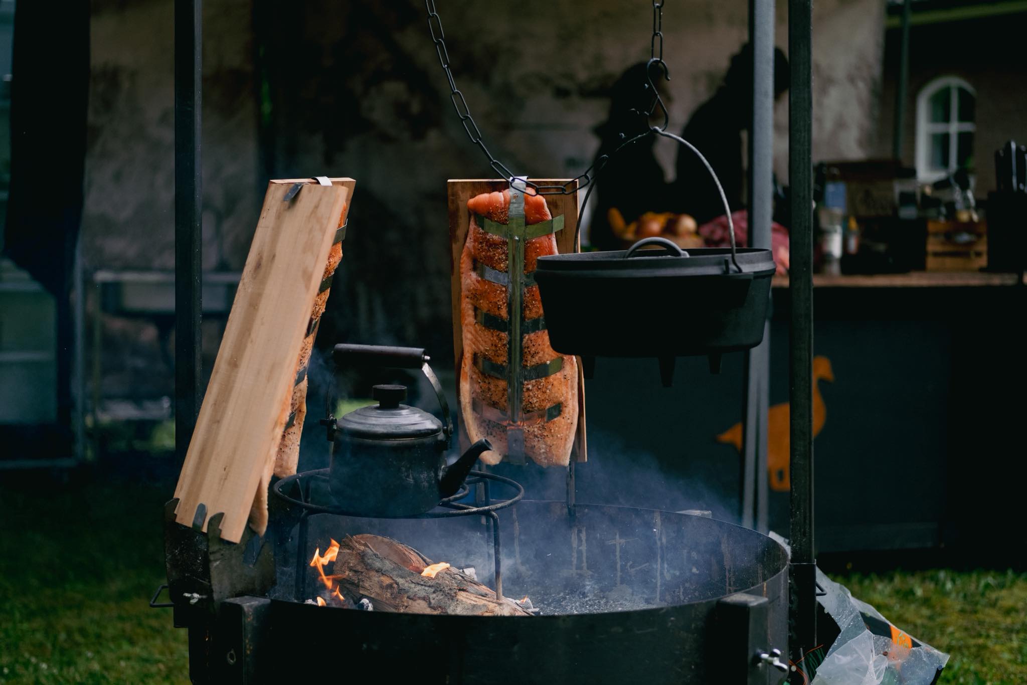 De Gulle Gans Facebook ad: BBQ met kok live cooking