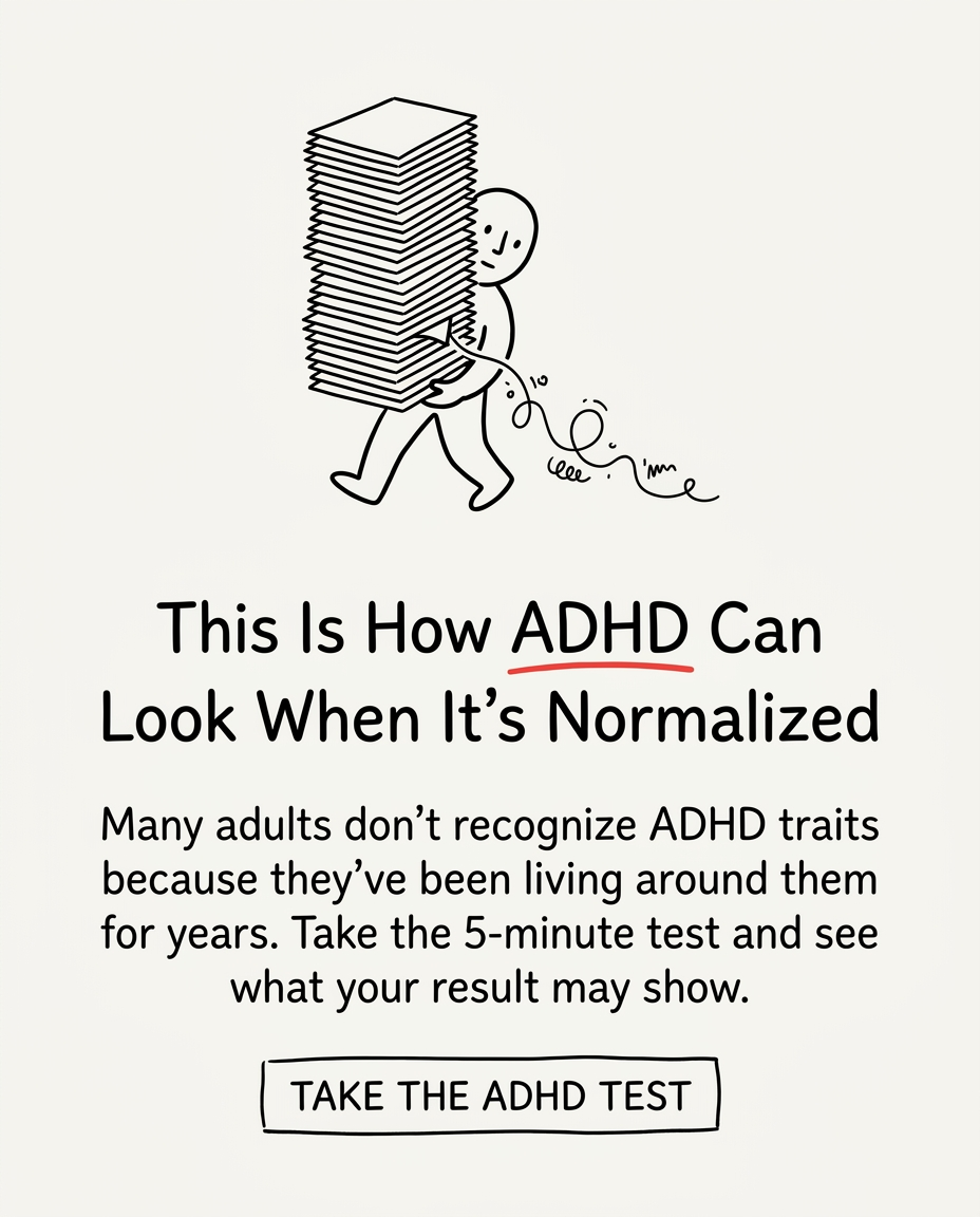 ADHD Clarity Test Facebook ad