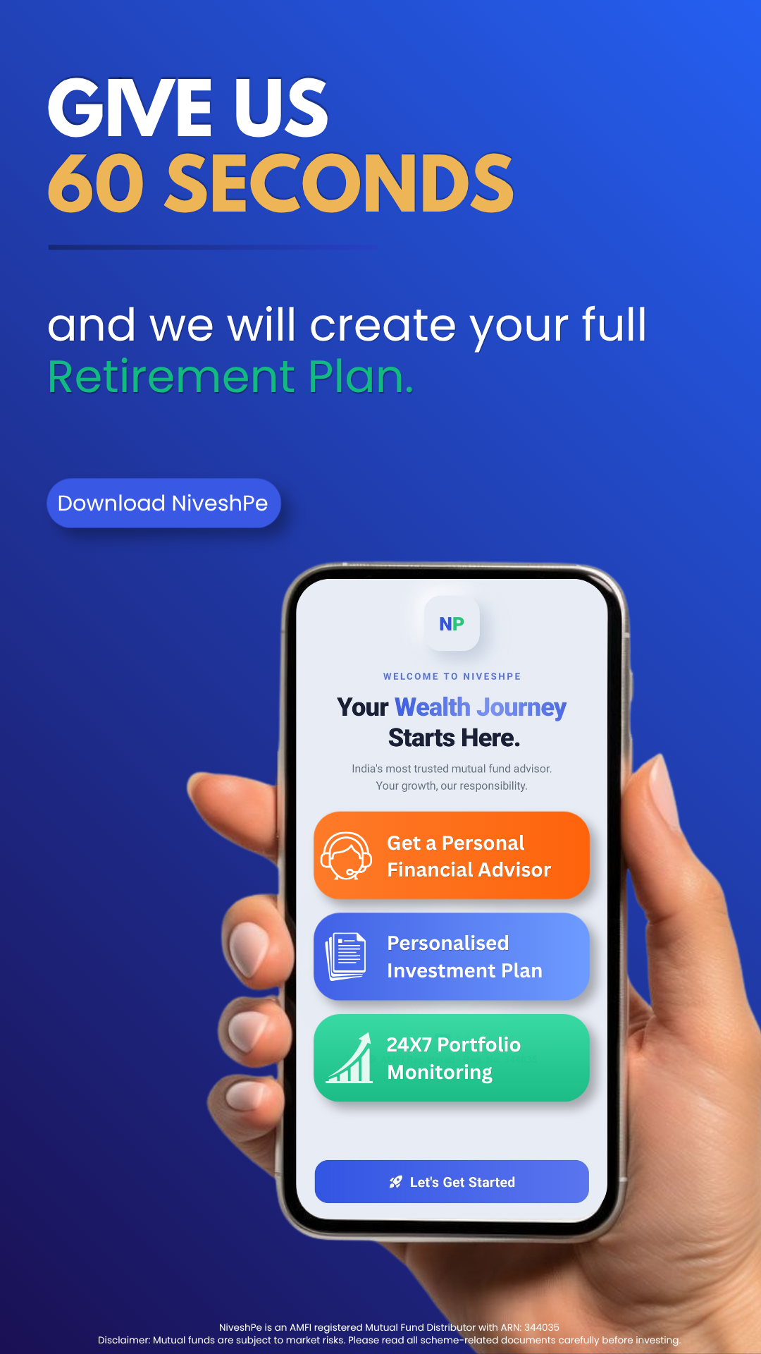 NiveshPe Facebook ad from Jul 10, 2026