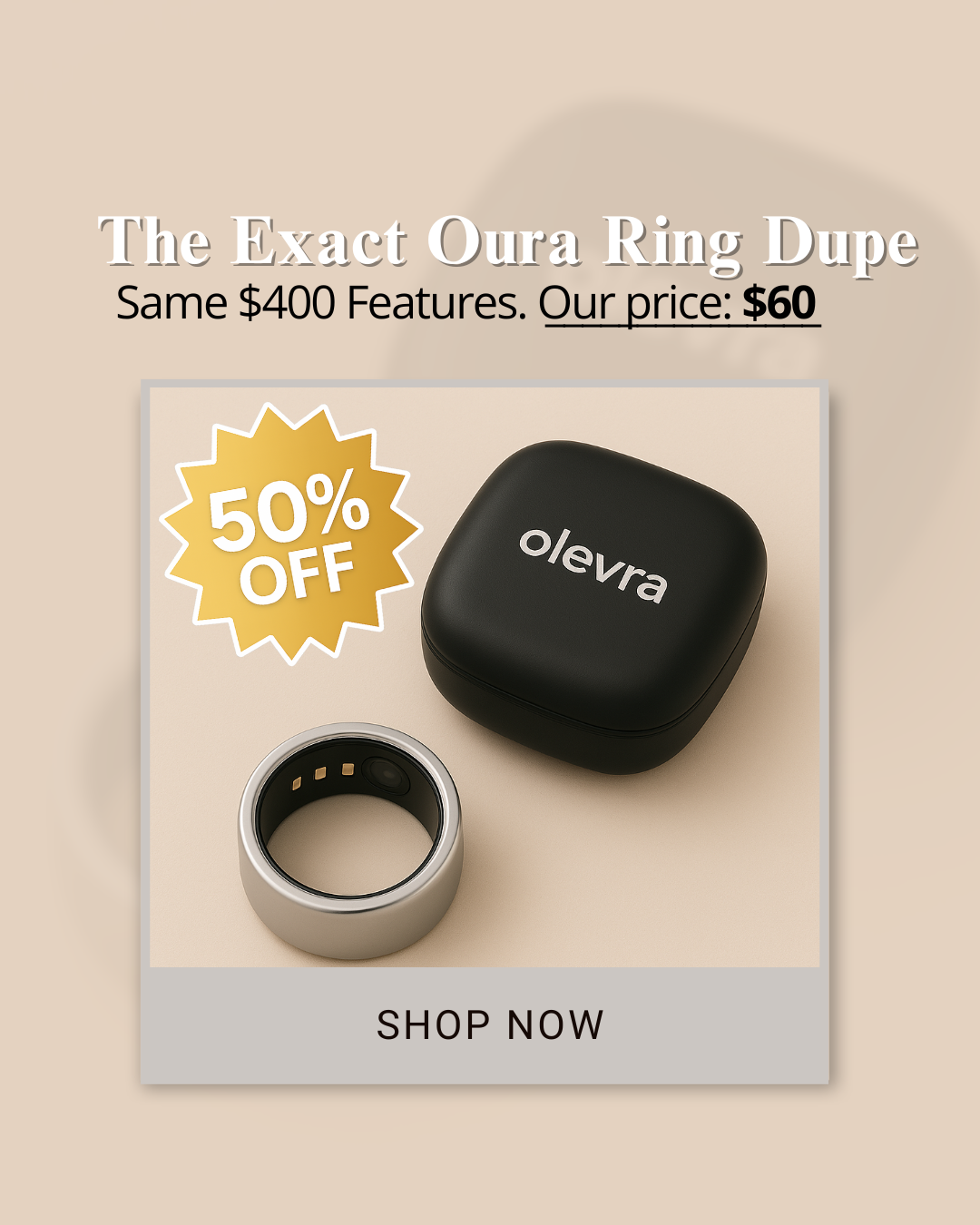 Olevra. Facebook ad