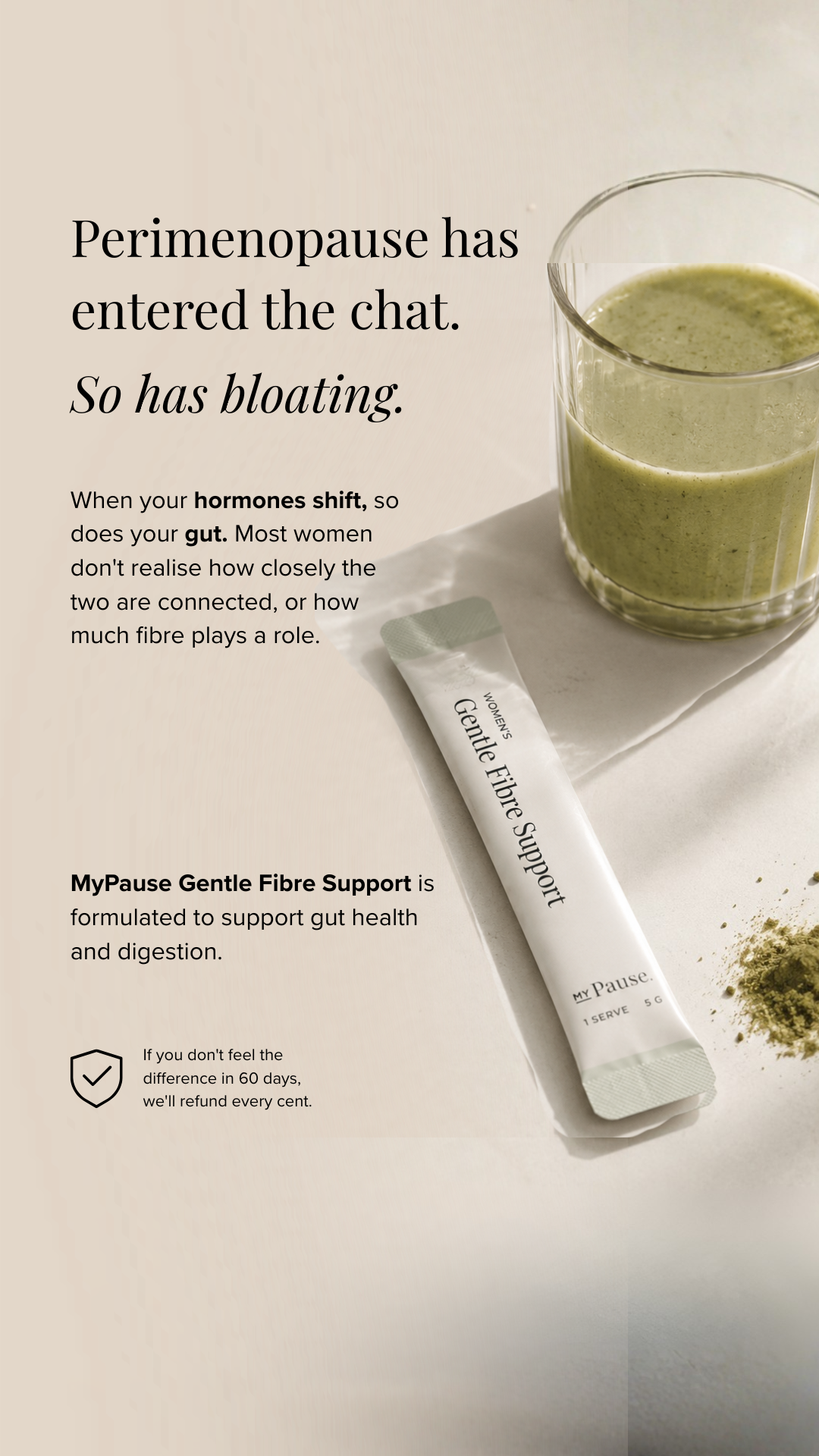 MyPause Health Facebook ad