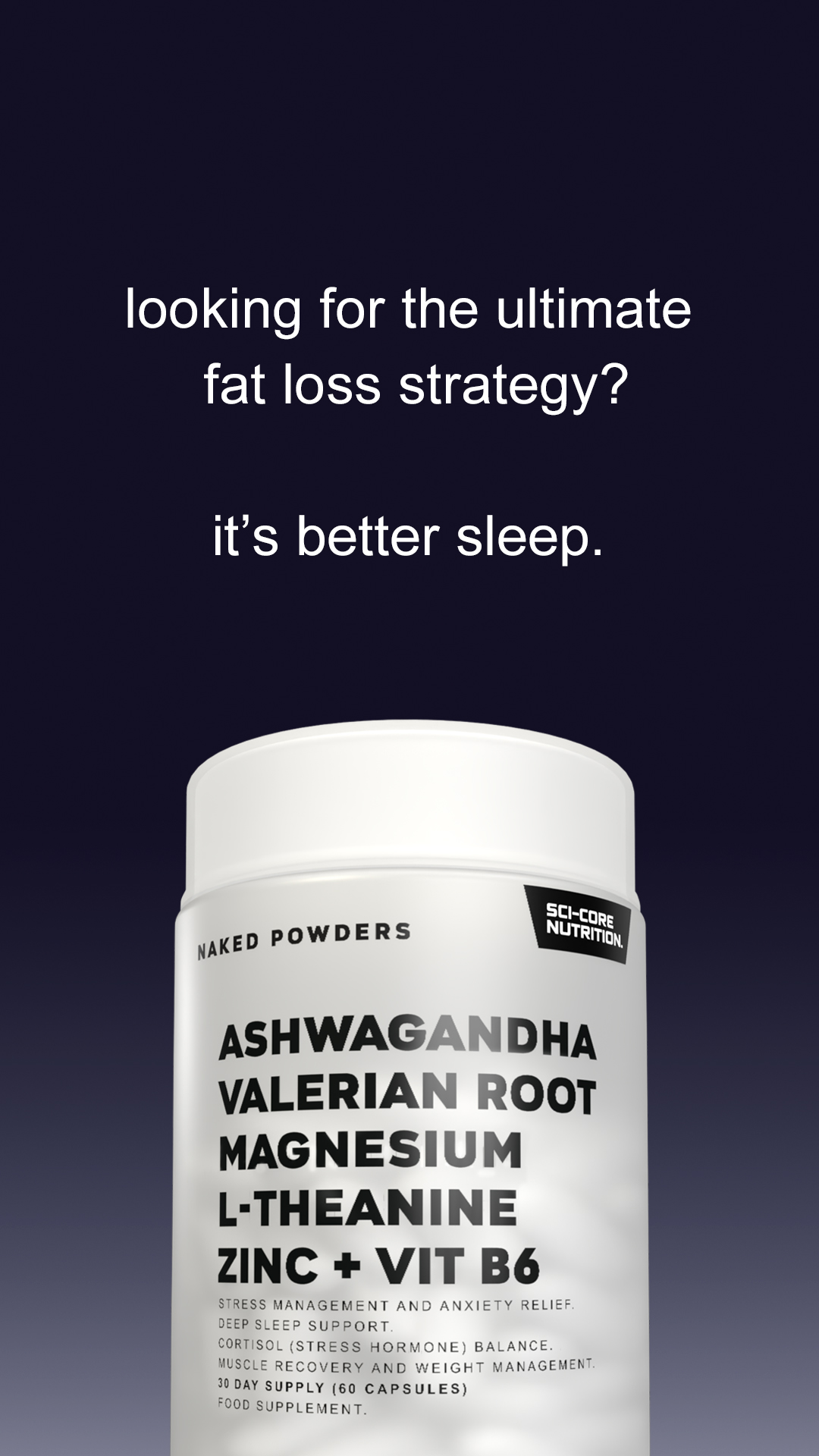 Sci-Core Facebook ad