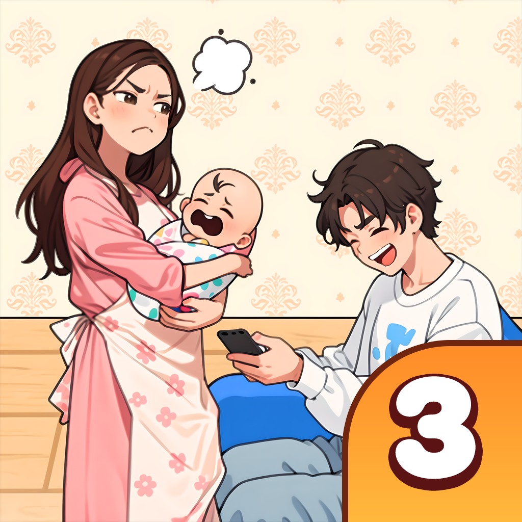 Brain Puzzle 3: Crazy Mind-IOS Facebook ad: The Awaited Sequel Is Here: Brain Puzzle 3: Crazy Mind!