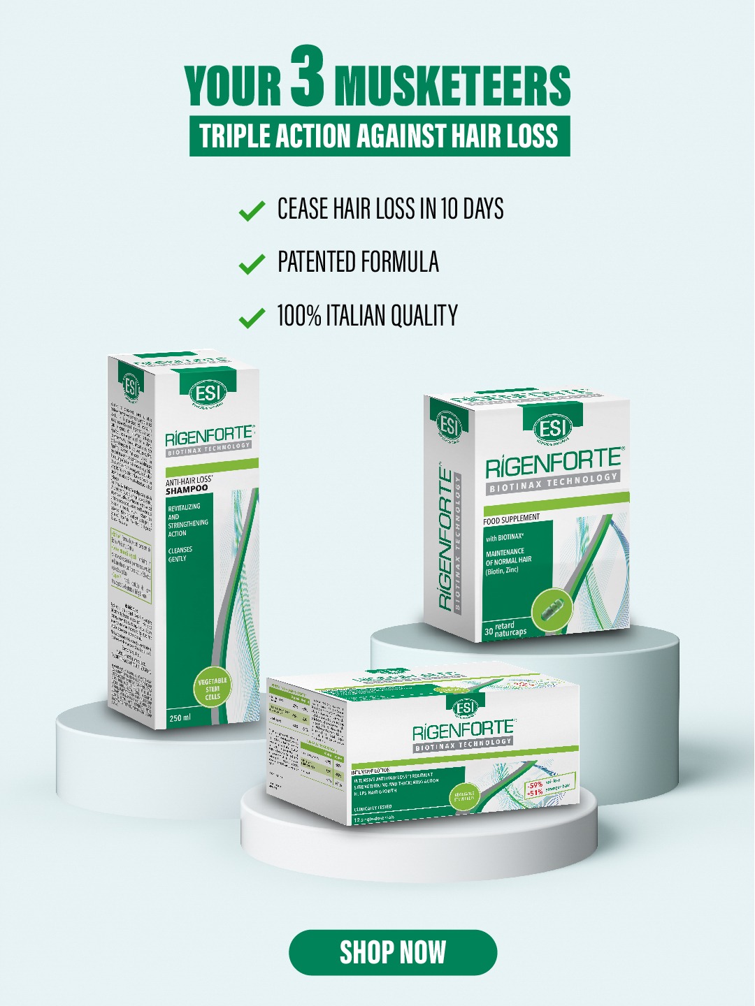 Herb-Med Facebook ad: Stronger hair starts here