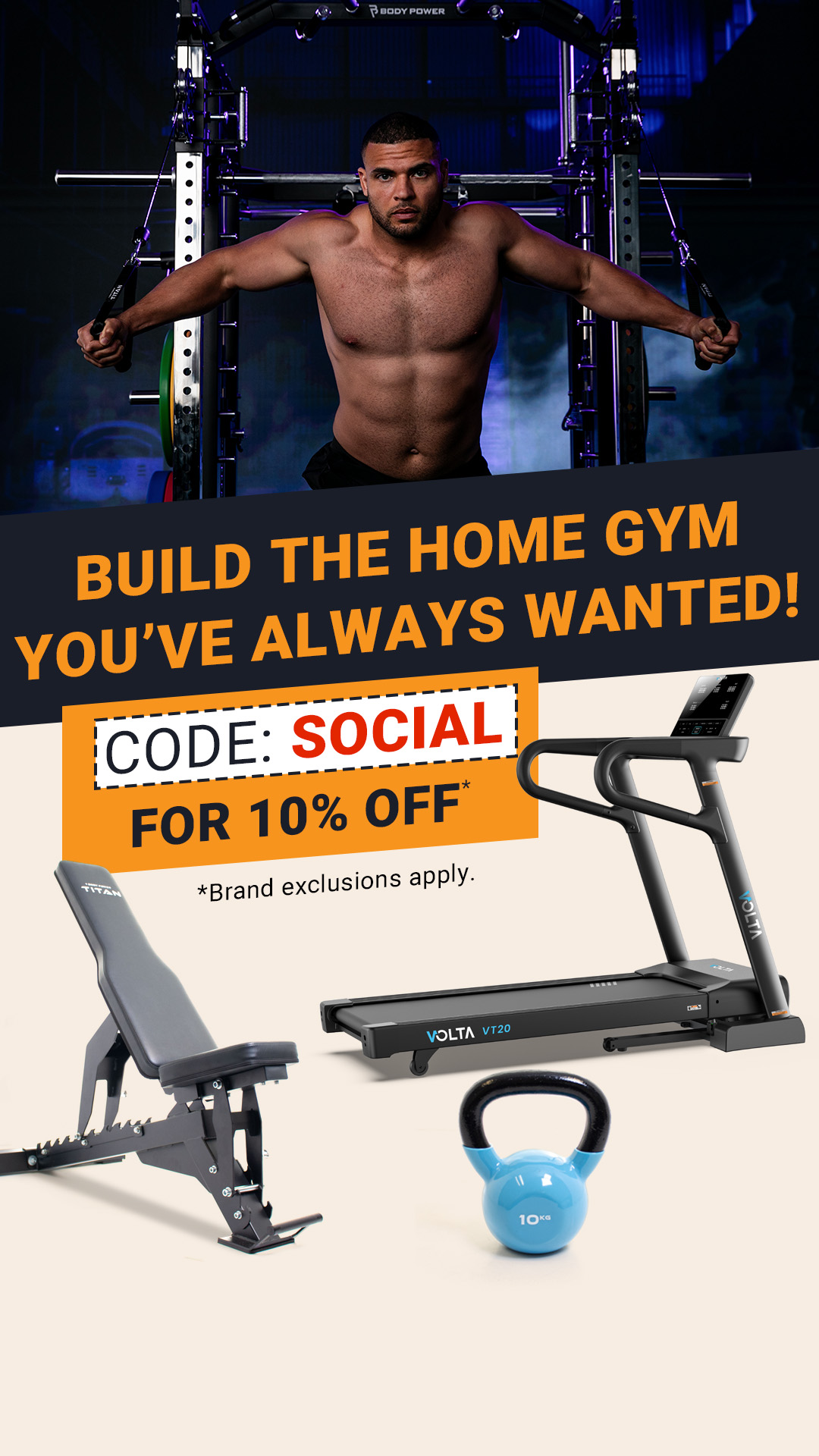Fitness Superstore Facebook ad