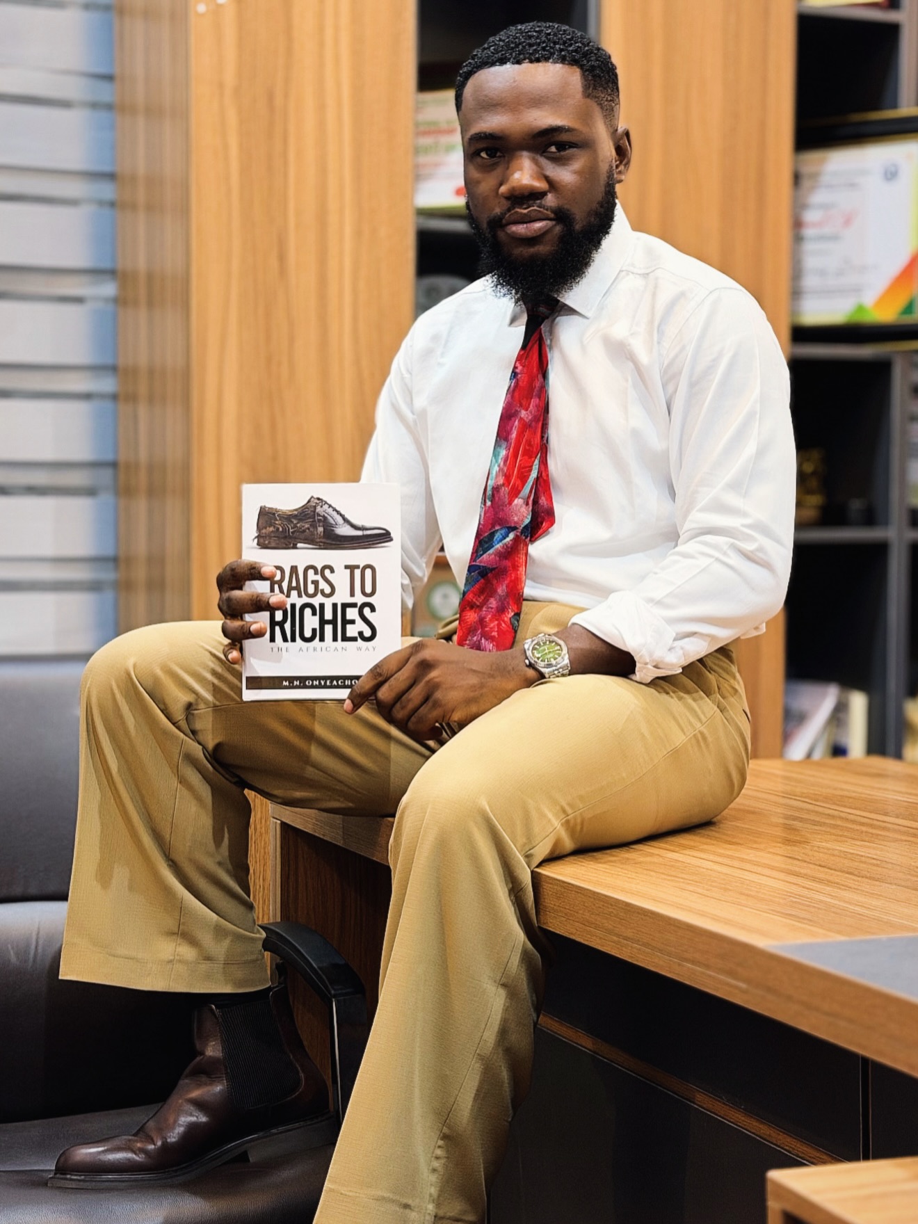 mic.ony Facebook ad: Rags to Riches is a book that dives…