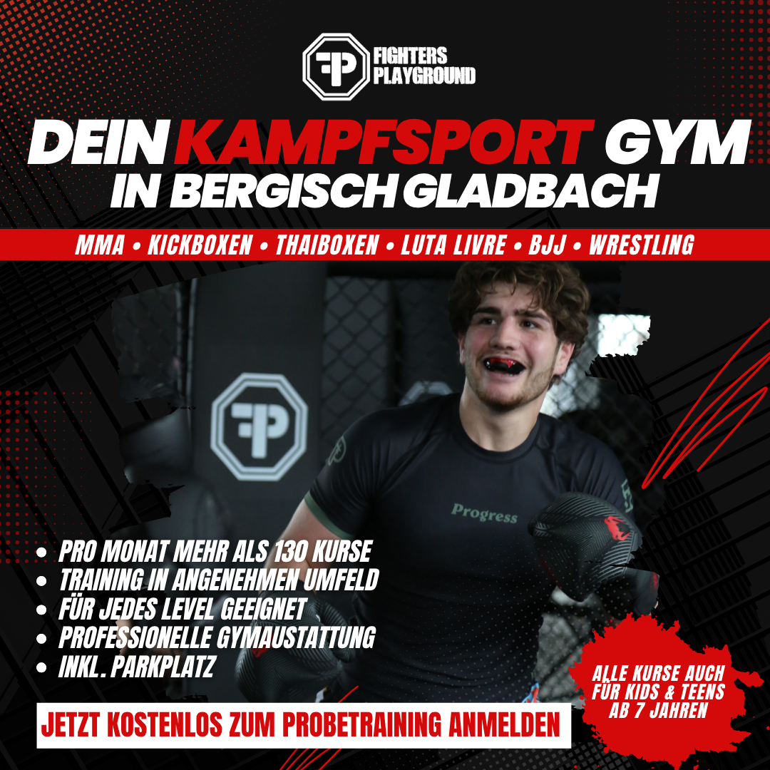 Fighters Playground Facebook ad: Welcome to the Playground!