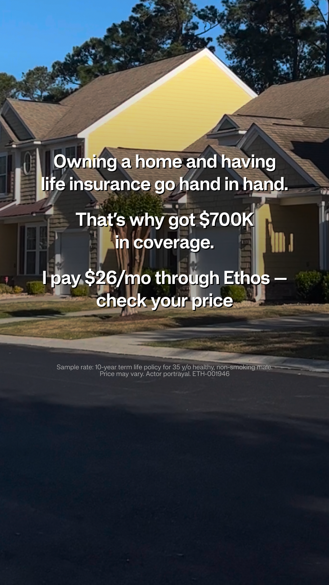 Ethos Facebook ad