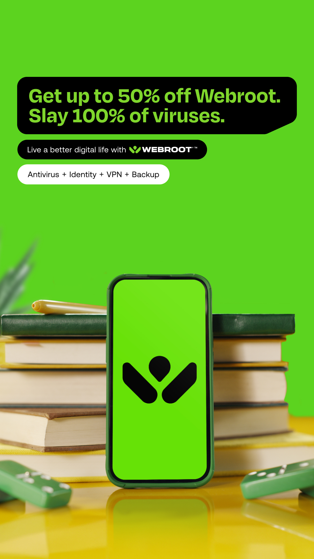 Webroot Facebook ad