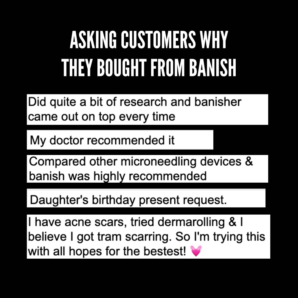 Banish Acne Scars Facebook ad