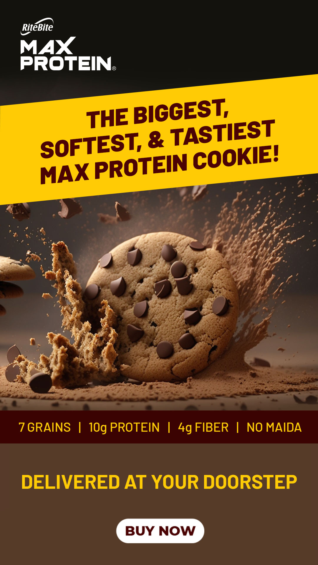 Max Protein Snacks Facebook ad