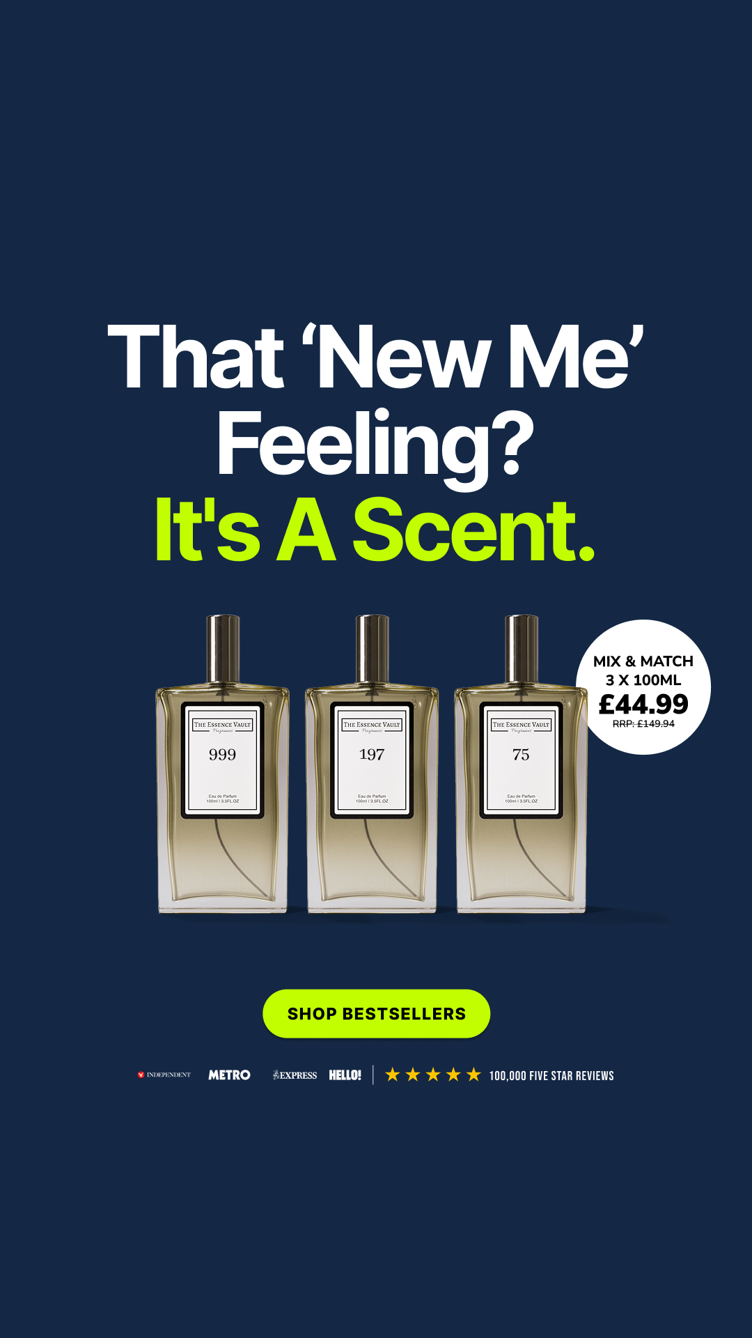 The Essence Vault Facebook ad from Dec 29, 2025
