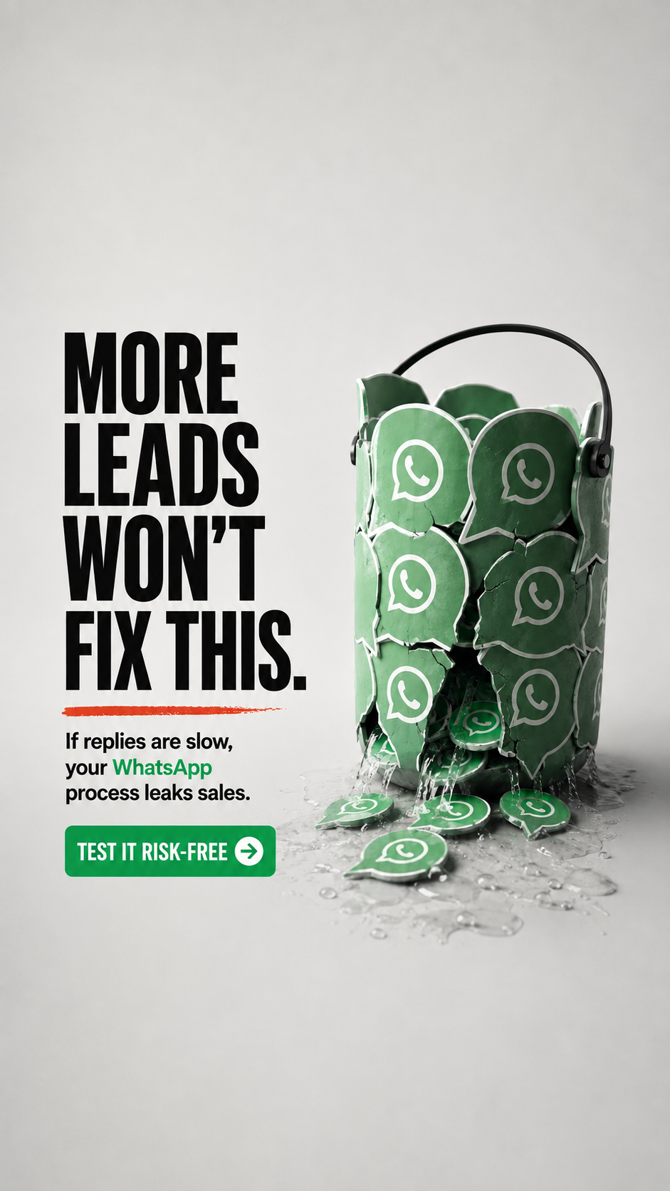 WABB INDIA Facebook ad: Stop Losing WhatsApp Sales