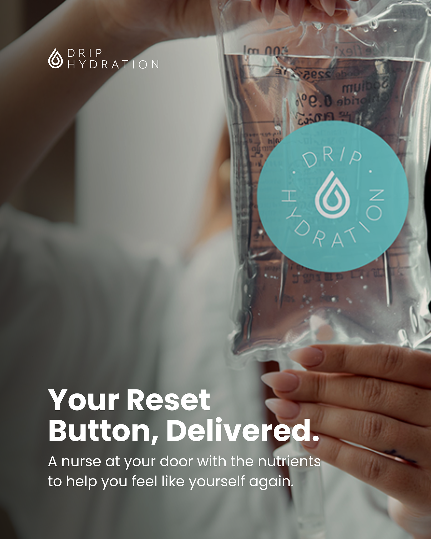 Drip Hydration Facebook ad