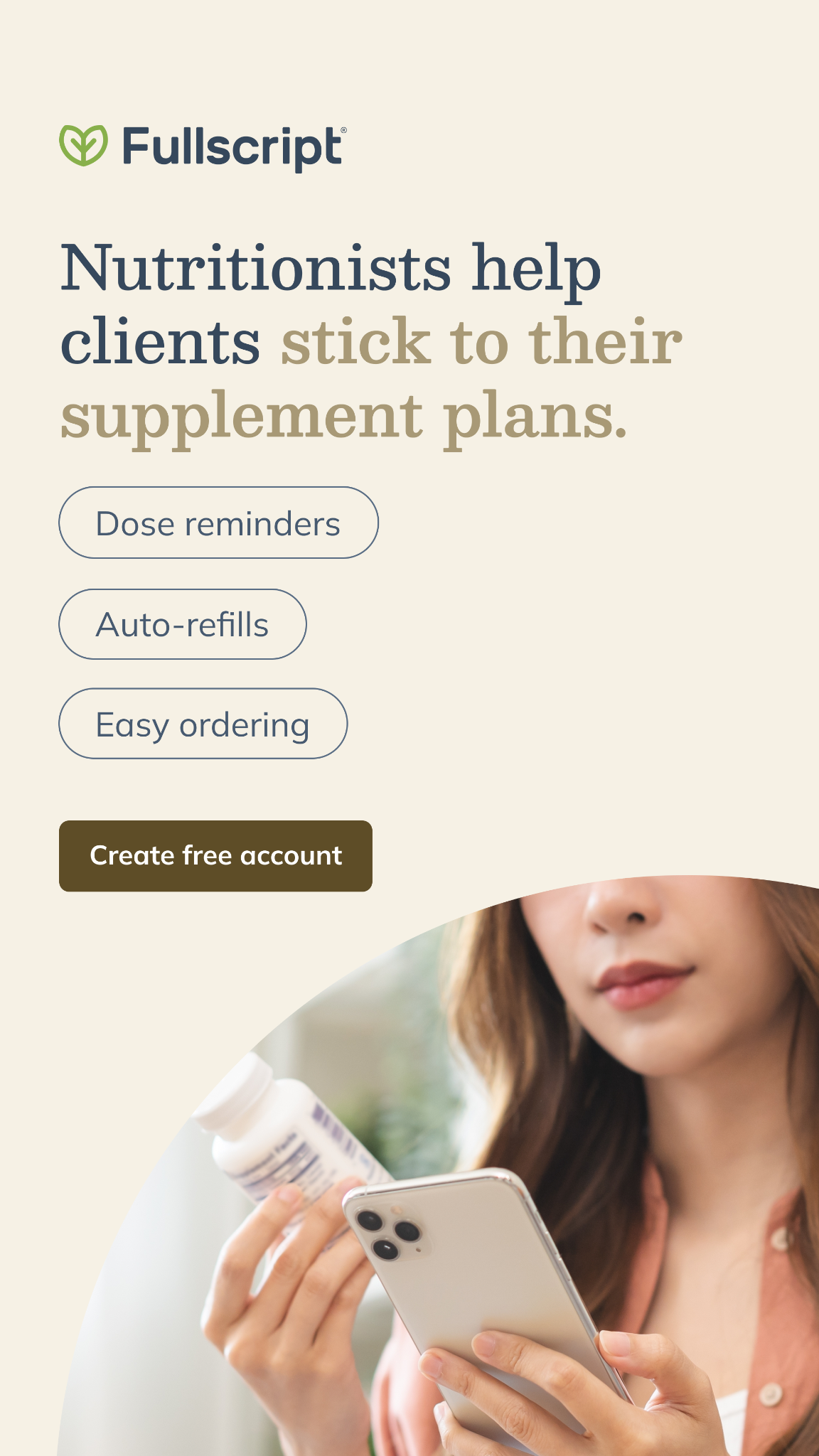 Fullscript Facebook ad