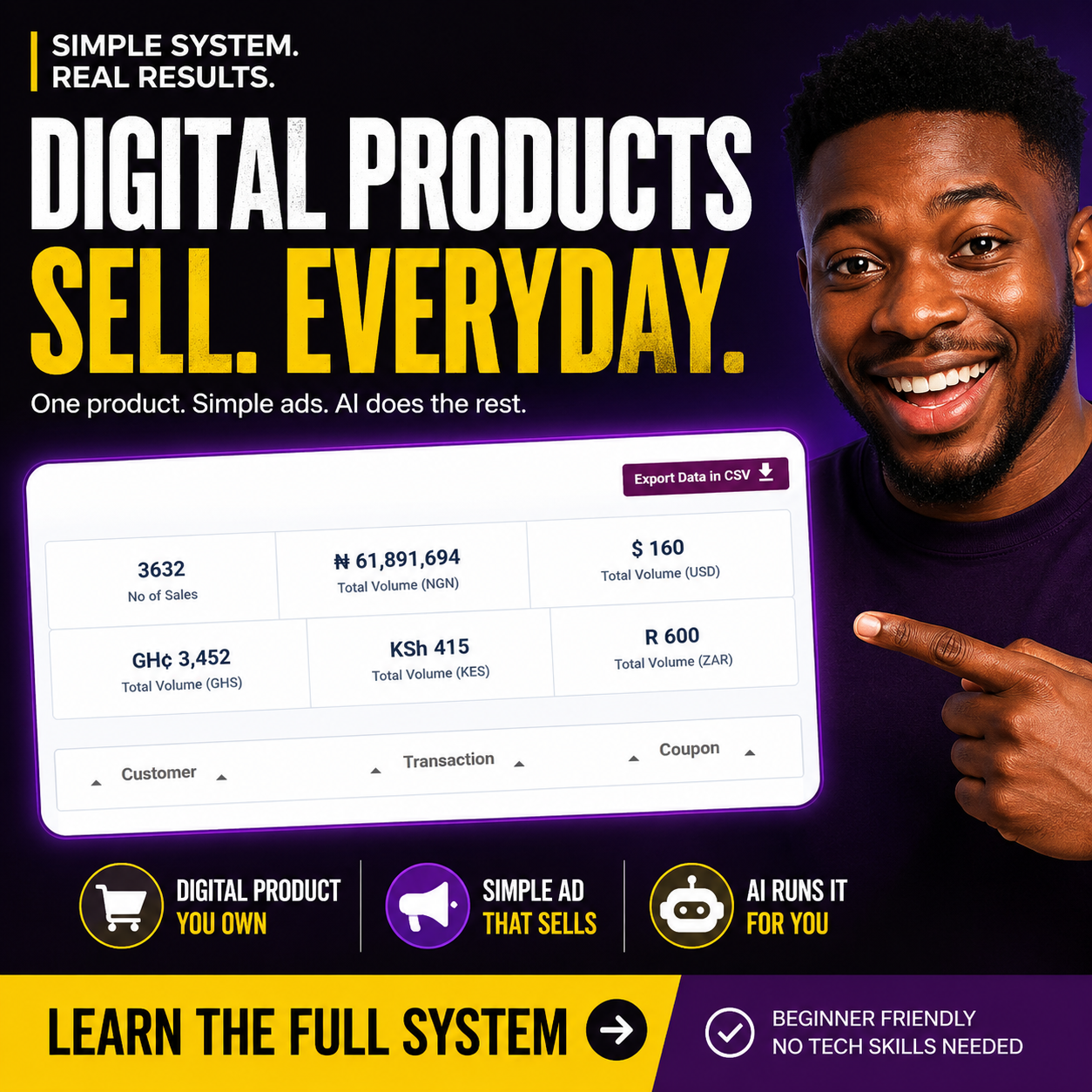 Get Hired Faster Facebook ad: Create & Sell Digital Products With AI