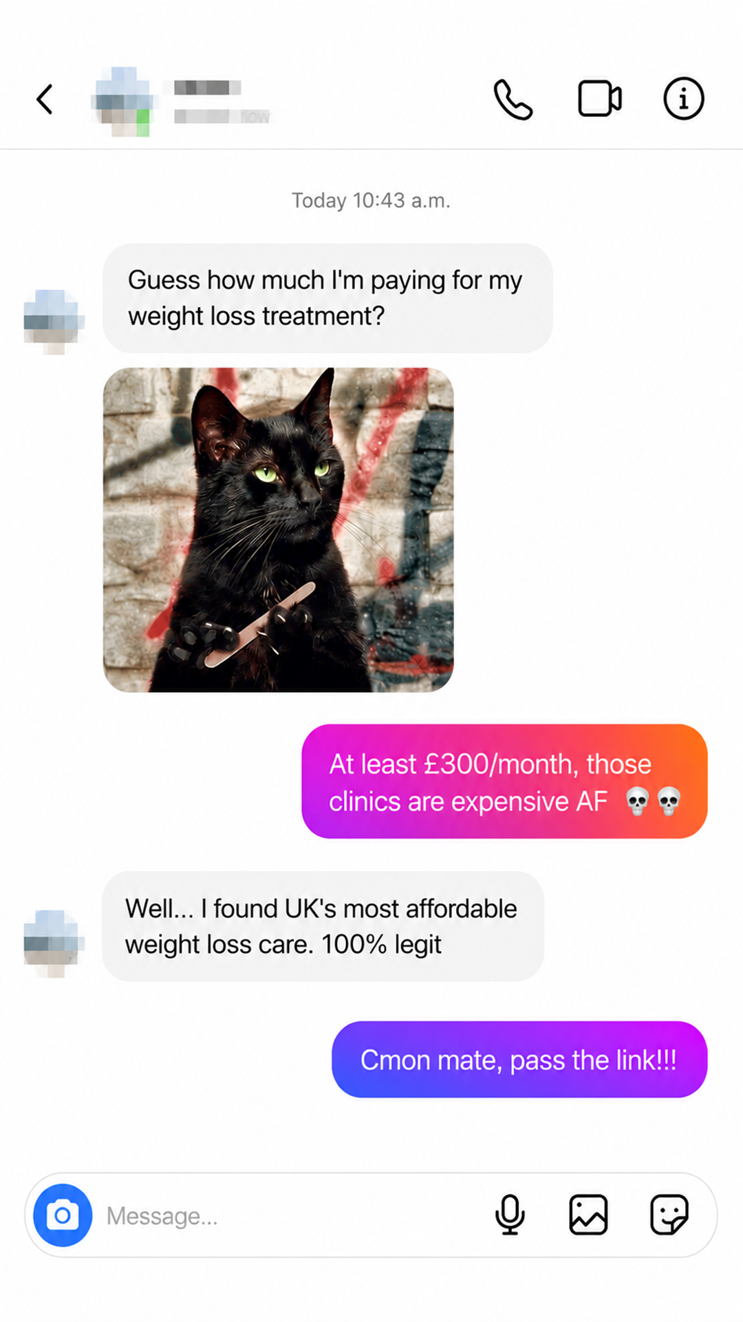 Bolt Pharmacy Facebook ad