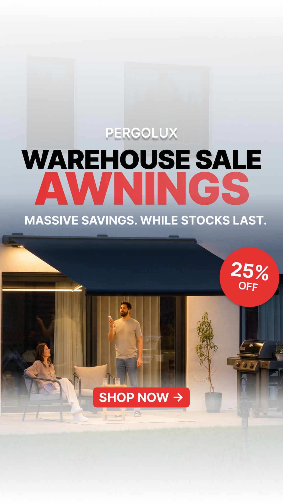 pergolux.au Facebook ad
