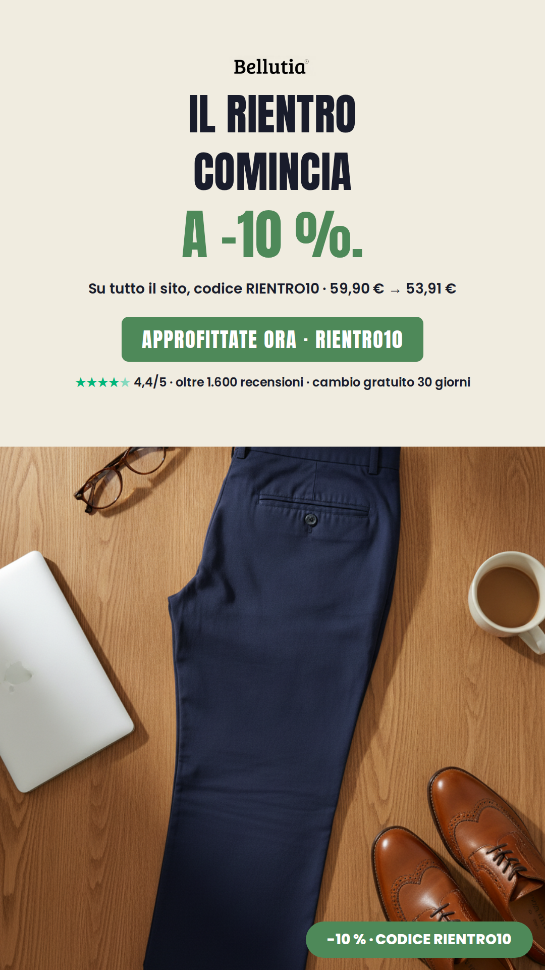 Bellutia Italia Facebook ad