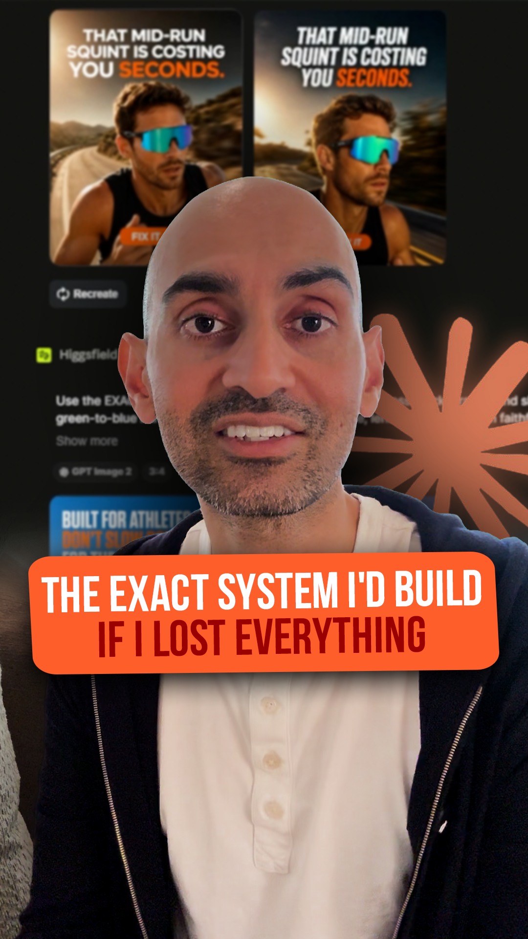 Neil Patel Facebook ad: If I had to start from zero tomorrow…